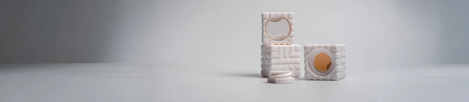 An enlarged picture of the thematic studio visually impaired project.